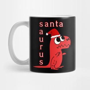 Santa Saurus Mug